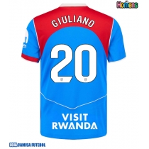 Camisa de Futebol Atletico Madrid Giuliano Simeone #20 Equipamento Alternativo 2025-26 Manga Curta